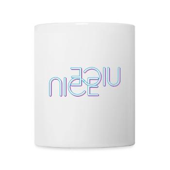Nice lettering - Mug - white - Front