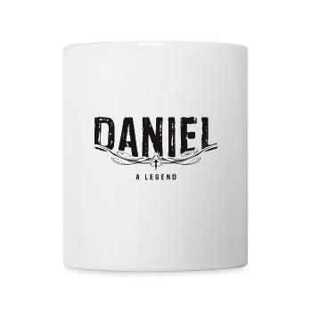 DANIEL A LEGEND decorated - Mug - white - Front