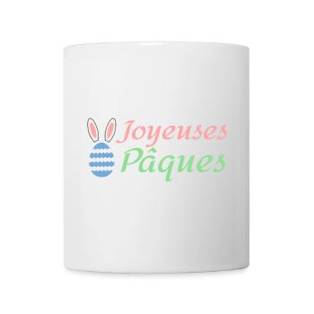 Joyeuses Pâques - Mug blanc - blanc - Devant