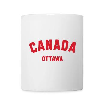 OTTAWA, Canada Kanada - Mug blanc - blanc - Devant