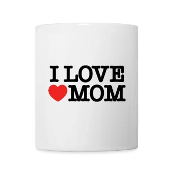 Ich liebe Mama - Tasse - Weiß - Vorne