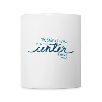 Der sicherste Ort - Tasse - Weiß - Vorne