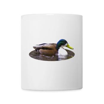 Canard colvert Canard Canard Canard - Mug blanc - blanc - Devant