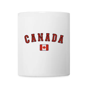 Flagge von Kanada, Kanadischer Stolz - Tasse - Weiß - Vorne