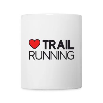 I Love Trail Running - Mug - white - Front