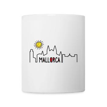 Majorque en été - Mug blanc - blanc - Devant