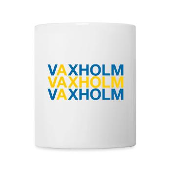VAXHOLM Sverige Sweden Sweden Flag - Mug - white - Front