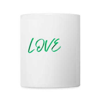 Love rugby green - Mug - white - Front