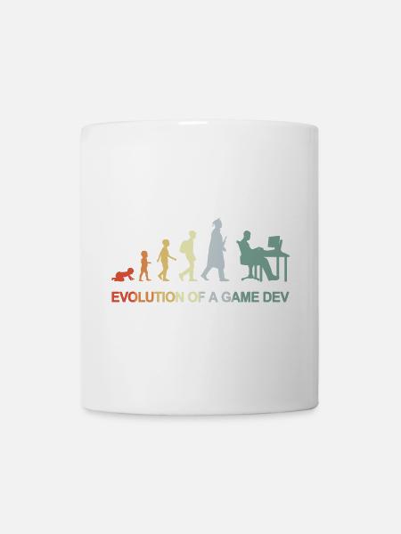 Game Dev Evolution - Tasse - Weiß
