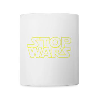 Stop Wars Paix sur Terre - Mug blanc - blanc - Devant