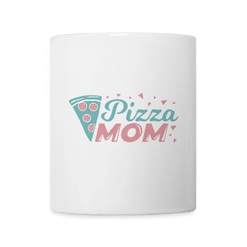 Pizza Maman - Mug blanc - blanc - Devant