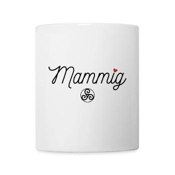 Mammig Triskell Fête des mères Bretonne - Mug blanc - blanc - Devant