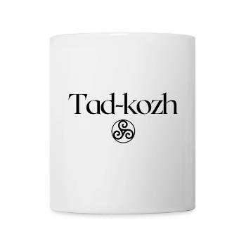 Tad-kozh Triskell Fête Grand-père Breton - Mug blanc - blanc - Devant