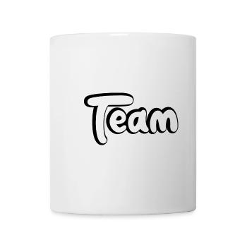 Team Comic Style Design for the Team - Mug - white - Front