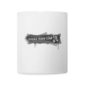 Schluck Meinen Staub Biker Grunge - Tasse - Weiß - Vorne