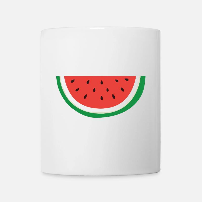 Watermelon- Palestinian symbol - Mug - white