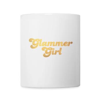 Glammer Girl Gold Cool Quotes Luxury Exclusive - Mug - white - Front