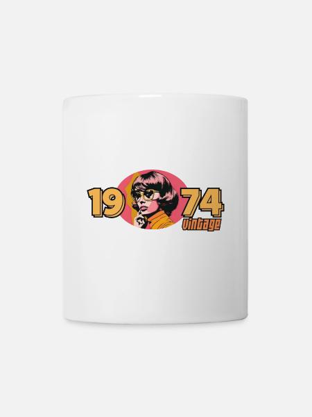 Jahrgang 1974 - Tasse - Weiß