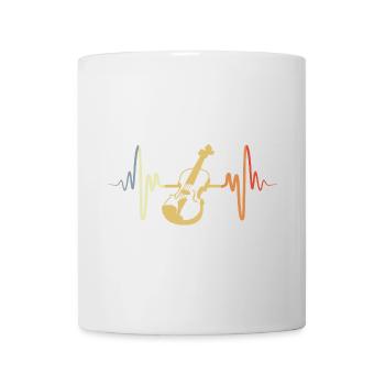 Vintage Violin - Mug - white - Front