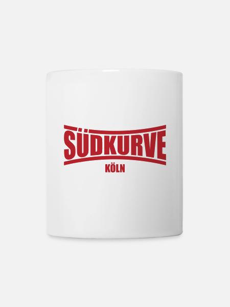 Südkurve Köln | Farbe änderbar - Tasse - Weiß