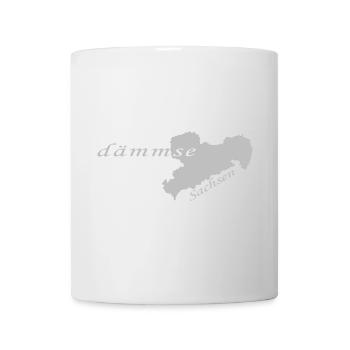 Dämmse - Sächsisch - Heiß - Schwül - Tasse - Weiß - Vorne
