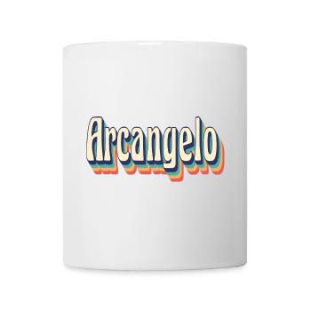 Vintage rétro archange T-Shirt cadeau T-Shirt - Mug blanc - blanc - Devant