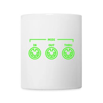 general midi - Mug - white - Front