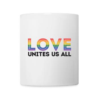 LGBT Pride Month - Love unite us all - Mug - white - Front