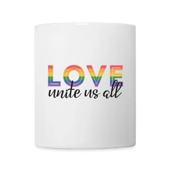 LGBT Pride Month - Love unite us all - Mug - white - Front