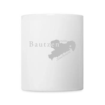 Bautzen - Mein Sachsen - Heimatstadt - Tasse - Weiß - Vorne