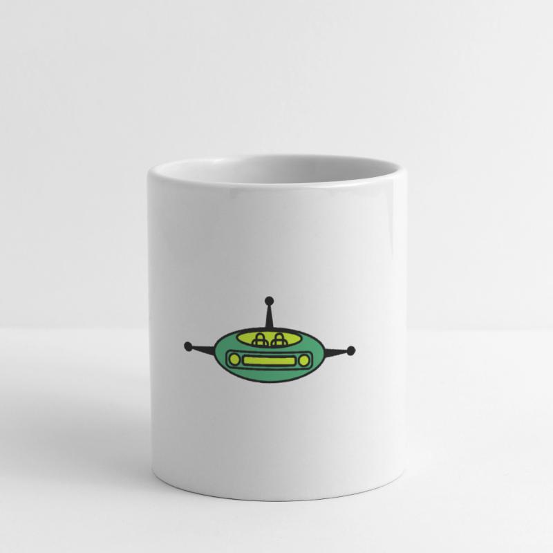 Planeur spatial Mug blanc