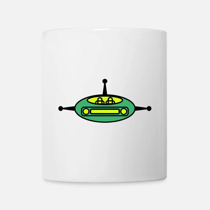 Raumgleiter - Tasse - Weiß