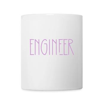 Ingenieur stolze Tochter süßes Geschenk - Tasse - Weiß - Vorne