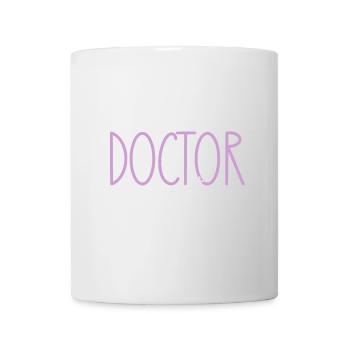 Doktor stolze Tochter süßes Geschenk - Tasse - Weiß - Vorne