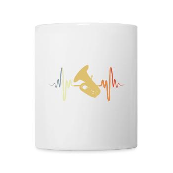 Tubist ECG - Mug - white - Front