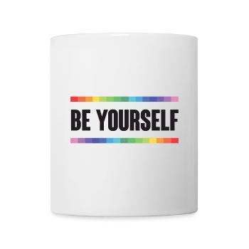 LGBTQ Pride Month - Be Yourself - Mug - white - Front