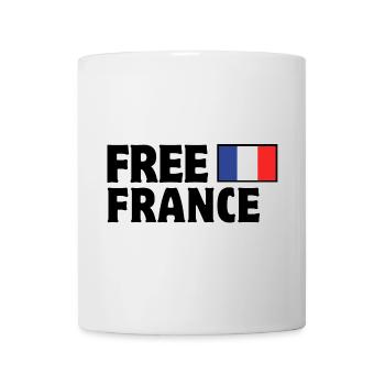 France, je suis Français, vive la France - Mug blanc - blanc - Devant