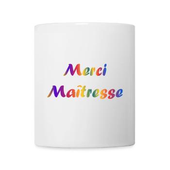 MISTRESS. THANK YOU. THANK YOU MISTRESS - Mug - white - Front