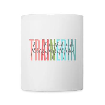 Trainerin Leichtathletik Leichtathletiktrainerin - Tasse - Weiß - Vorne