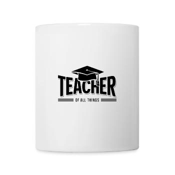 Teacher Lehrer Lehrerin Schule Beruf - Tasse - Weiß - Vorne