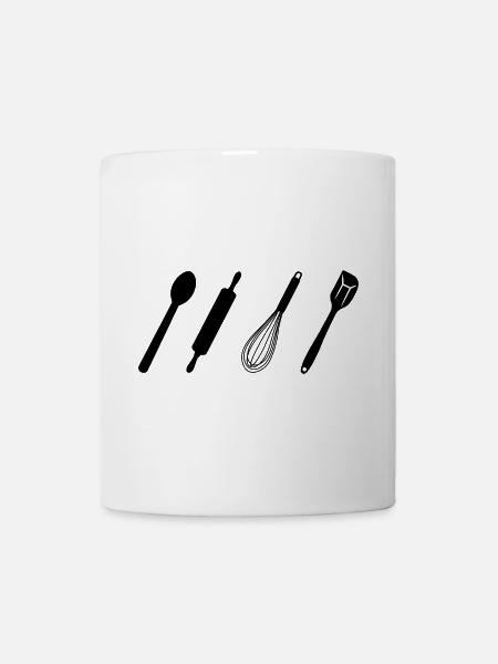 Backwerkzeuge - Tasse - Weiß