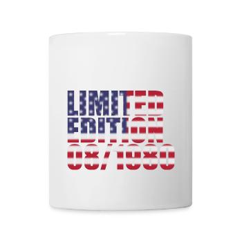 44th Birthday Limited Edition 08/1980 - Mug - white - Front