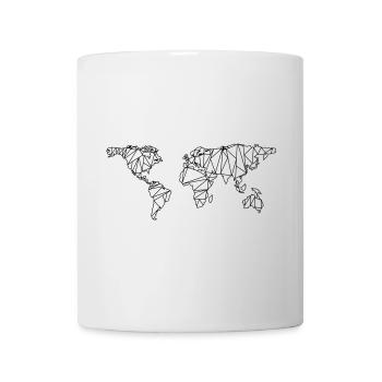 World map - Mug - white - Front