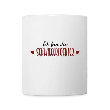 Schwiegertochter Schwiegerkind Daughter in Law - Tasse - Weiß - Vorne