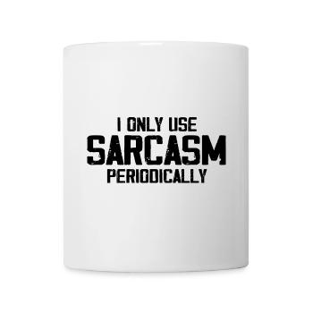 I Only Use Sarcasm Periodically - Funny Chemistry - Mug - white - Front