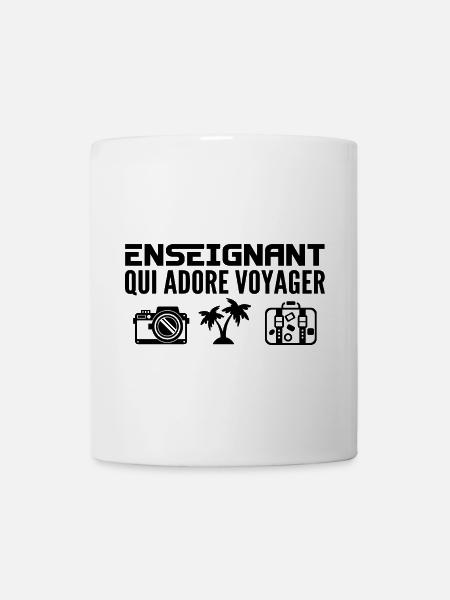 Reisende & Lehrer: Leidenschaft & Entdeckung - Tasse - Weiß