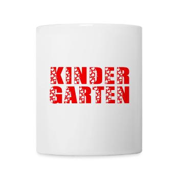KINDERGARTEN HERZEN - Tasse - Weiß - Vorne