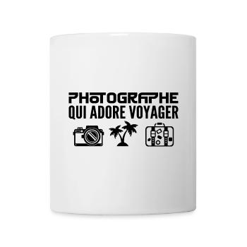 Travelers & Photographers: Passion & Discovery - Mug - white - Front