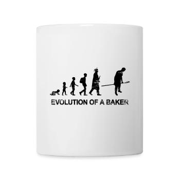 Development from child to baker - Mug - white - Front