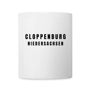 Cloppenburg Niedersachsen - Tasse - Weiß - Vorne